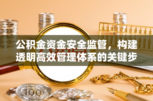 天津公积金资金安全监管，构建透明高效管理体系的关键步骤